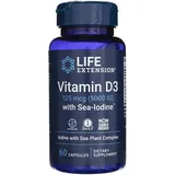 Life Extension Vitamin D3 with Sea-Iodine(TM) 60 Kapseln