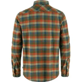 Fjällräven Lappland Stretch Flanellhemd Laurel Green/Autumn Leaf XXL