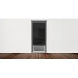 Rollo Aussenrollo für Balkontüren von CLIP`N`SHADE, CLIP`N`SHADE, Außen am Fenster, Klemmmontage, hochwertige Aluminiumprofile grau 100 cm