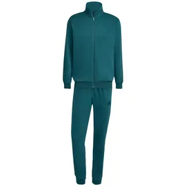 adidas Herren Sportswear Basic, 3 Stripes Fleece TRACKSUIT, Aurora Ivy, XL
