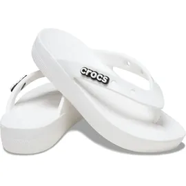 Crocs Classic Platform Flip white 41-42