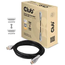 Club 3D USB Typ-C zu Typ-C Perlen Kabel 60W 2m pink