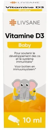 Livsane Vitamin D3 Baby 200IE/Tropfen 10ml
