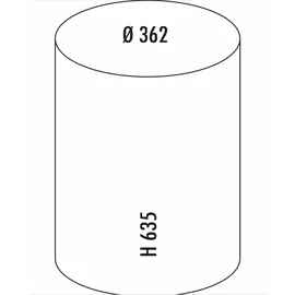 Wesco Baseboy 20 l Graphit matt