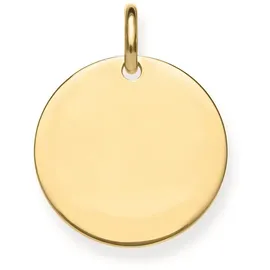 Thomas Sabo Coin groß vergoldetes Silber LBPE0016-413-12