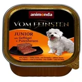 Animonda Vom Feinsten Junior Geflugel und Putenherzen 150g (Rabatt für Stammkunden 3%)