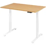 baselite Schreibtisch BaseLite Buche / Weiß