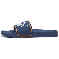 Puma Leadcat 2.0 Slide Sandal, Persian Blue White Pumpkin Pie, 46 EU