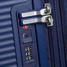 American Tourister Soundbox 4-Rollen Cabin 55 cm / 35,5-41 l midnight navy