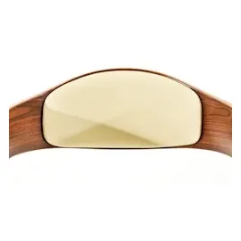 CLP 2er Set Barhocker Kingston Kunstleder walnuss/creme