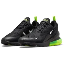Nike Air Max 270 Herren Black/Volt/Reflect Silver/White 44,5