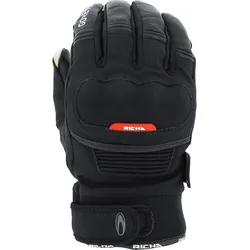 Richa City Gore-Tex wasserdichte Motorrad Handschuhe, schwarz, Größe L für Männer