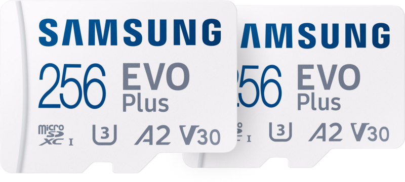 Samsung EVO Plus microSDXC 256GB - Doppelpack