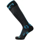 UYN One Merino Skisocken Herren anthracite/turquoise 39-41