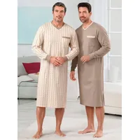 Witt Weiden Nachthemden in braun + beige-bedruckt | Gr.:
