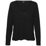 Vero Moda VMSILJE Pullover Schwarz S