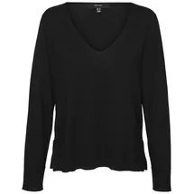 Vero Moda VMSILJE Pullover Schwarz S