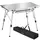 Tectake Campingtisch Tina Silber