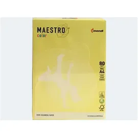 Mondi Maestro color, Kopierpapier A4, 80g kanariengelb 9417-CY39A80S