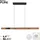 neuhaus pure Pure Moto-Rise 3xLED-Board 8,2 cm rund Holz schwarz