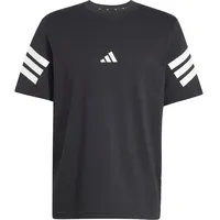 adidas Future Icons 3-Streifen Herren T-Shirt, schwarz - 2XL
