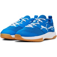 Puma Hallen-Indoorschuhe Varion II royalblau/weiss Kinder