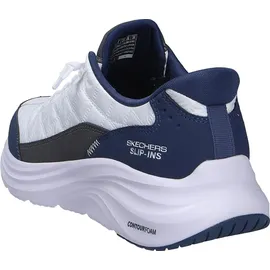 SKECHERS Contour Foam - Cozy Fit Herren Weiß/Blau 41,5