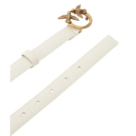 PINKO Gürtel Love Berry H2 Belt W85 White - Antique Gold