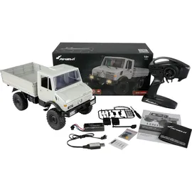 AMEWI RC-Buggy Unimog Basic 4WD 1:12 RTR hellgrau (22631)