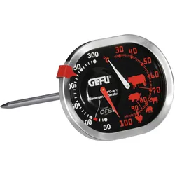 GEFU Bratenthermometer und Ofenthermometer MESSIMO 3 in 1