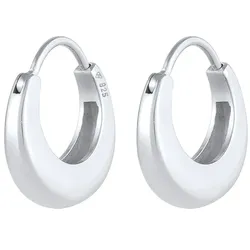 Elli Creolen Hänger Bold Look Trend 925 Sterling Silber Damen 