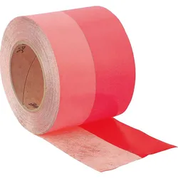 Sockeldichtband selbstklebend (Ausführung: Sockelklebeband einseitig vliesfrei selbstklebend rot 20m)