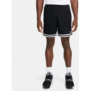 NIKE DNA Dri-FIT 6" Basketballshorts Herren 010 - black/white/white XL