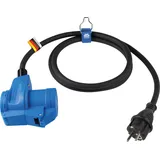 as - Schwabe CEE-Adapterleitung 1,5 m Schwarz