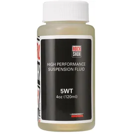 RockShox Gabelöl 5 WT 120 ml - Schwarz
