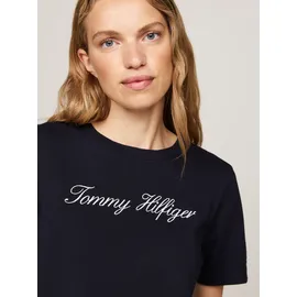 Tommy Hilfiger Script Kurzarm-T-Shirt Nos Desert Sky XL