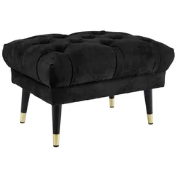 Guido Maria Kretschmer Home&Living Hocker »Tinnum« Guido Maria Kretschmer Home&Living schwarz