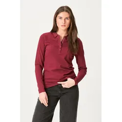 Poloshirt - Burgund - TeeShoppen