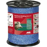 AKO AKO, Fencing Weidezaunlitze Premium WildHog Litze, blau 6x0,25 Cu, 400m