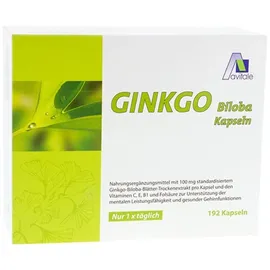 Avitale Ginkgo Biloba Kapseln 192 St.