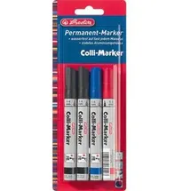 Herlitz Colli Marker 1-4 sortiert 4 St. Weiß
