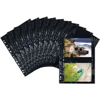Herma Fotophan Fotosichthüllen 13x18 cm quer, schwarz