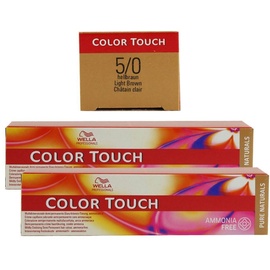 Wella Color Touch Pure Naturals 5/0 hellbraun 60 ml