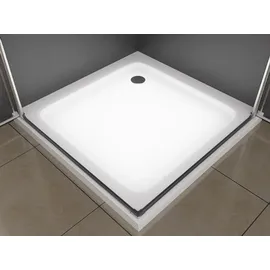 Buylando Caroline Eck-Duschkabine 90 x 195 cm Duschwanne