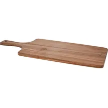 Excellent Houseware Schneidebrett Braun, Holz, 25x55 cm