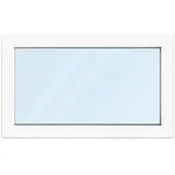 Fenster 100x60 cm, Kunststoff Profil aluplast IDEAL® 4000, Weiß, 1000x600 mm, einteilig festverglast, 2-fach Verglasung, individuell konfigurieren