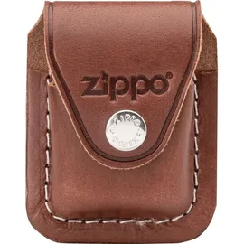 Zippo 60001218 Feuerzeug-Tasche Lighter Pouch Brown w/Clip LPCB,