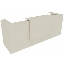 Quadrifoglio Empfangstheke gerade, ulme 285,0 x 88,0 x 113,0 cm