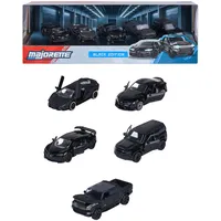 MAJORETTE 5 Autos) - Black Edition Pieces Giftpack