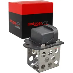 Metzger Vorschaltgerät Vorwiderstand Lüftermotor Passend Für Renault Fluence: Vorwiderstand, Elektromotor (kühlerlüfter) Herth+buss Elparts: 75614964